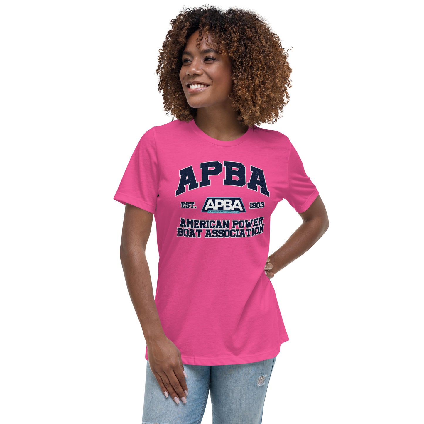 Women's Relaxed Collegiate Tee