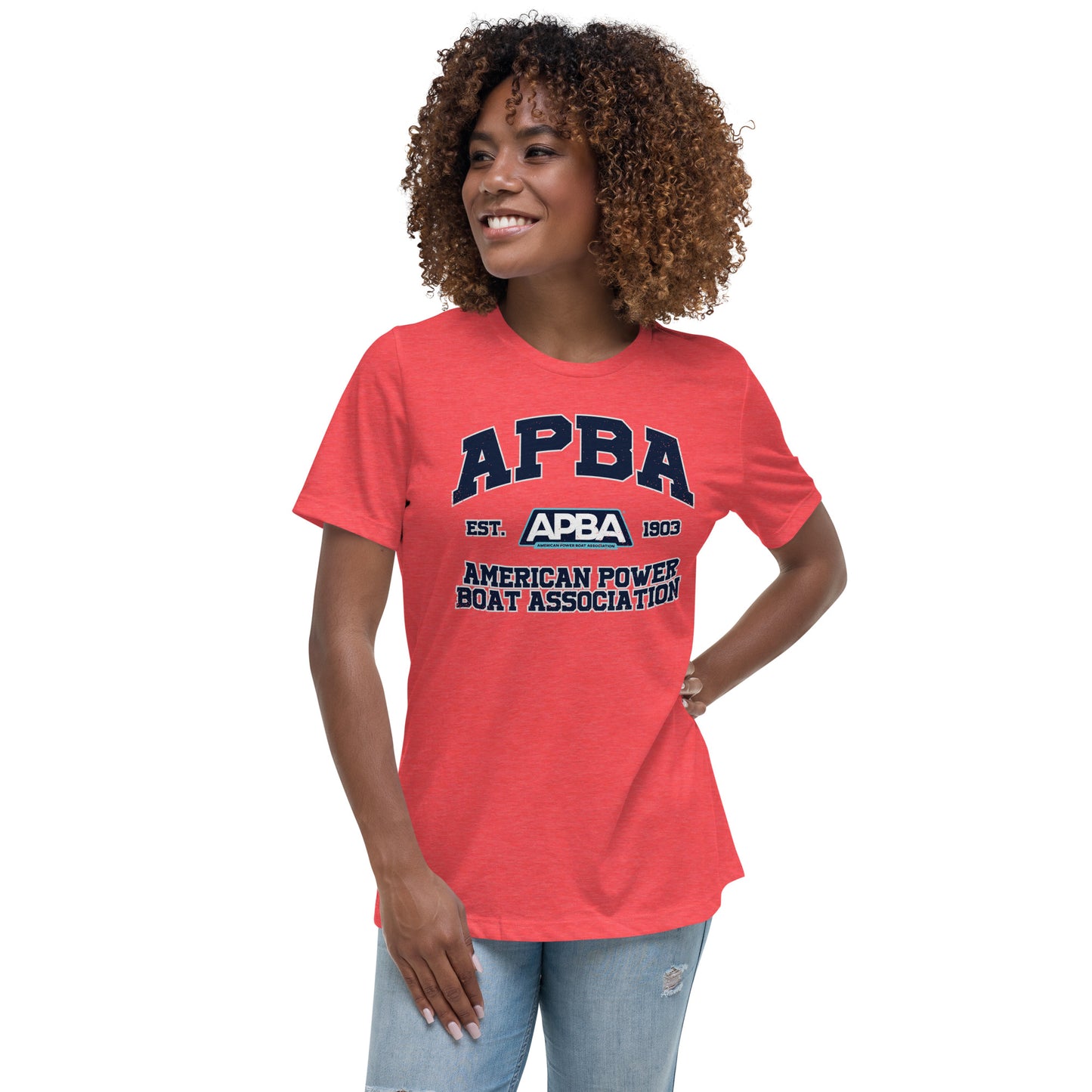 Women's Relaxed Collegiate Tee