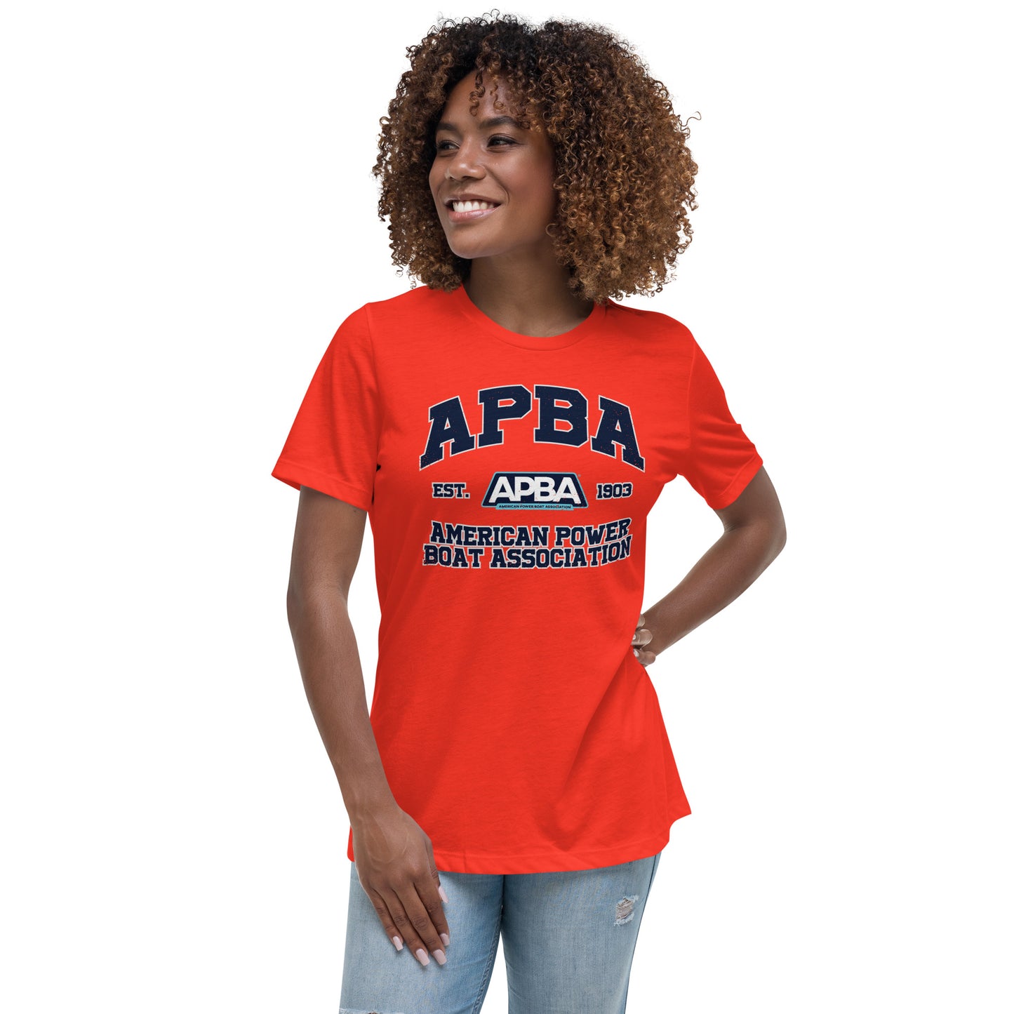 Women's Relaxed Collegiate Tee